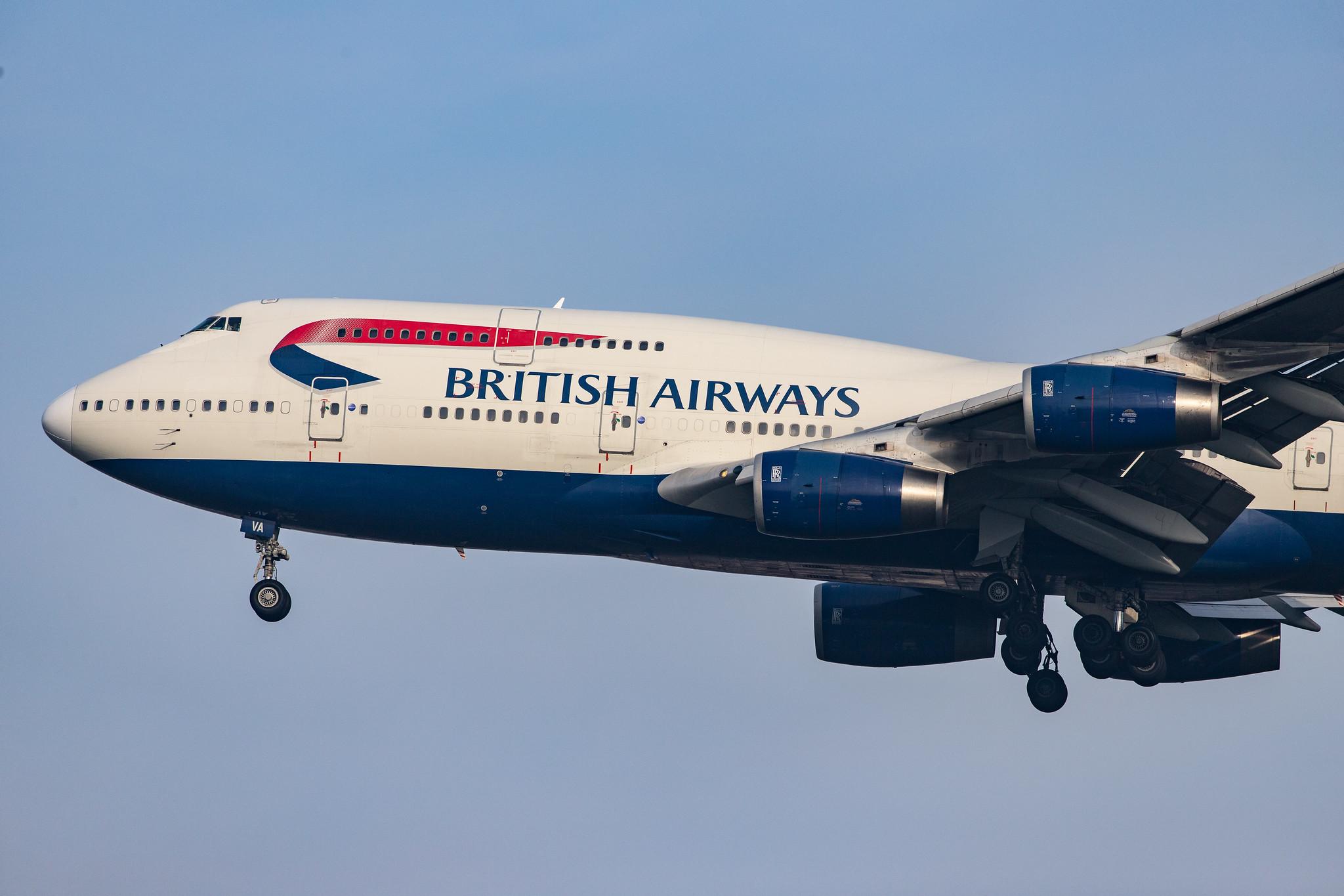 London Heathrow Airport: British Airways (BA / BAW) |  Boeing 747-436 B744 | G-CIVA | MSN 27092