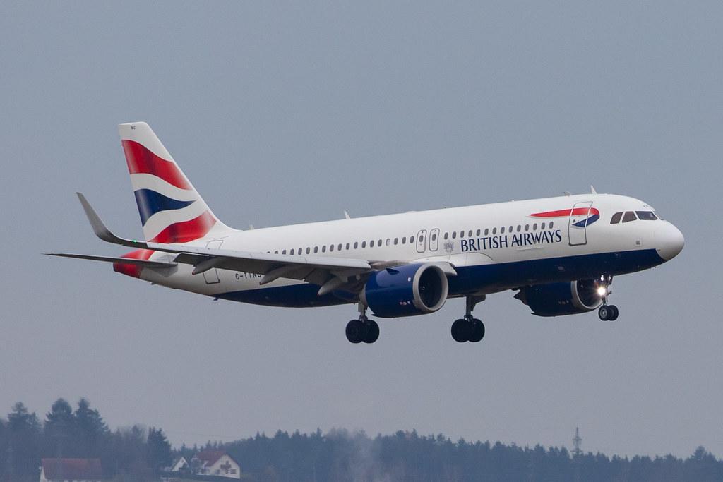 Munich Airport: British Airways (BA / BAW) |  Airbus A320-251N A20N | G-TTNC | MSN 8173