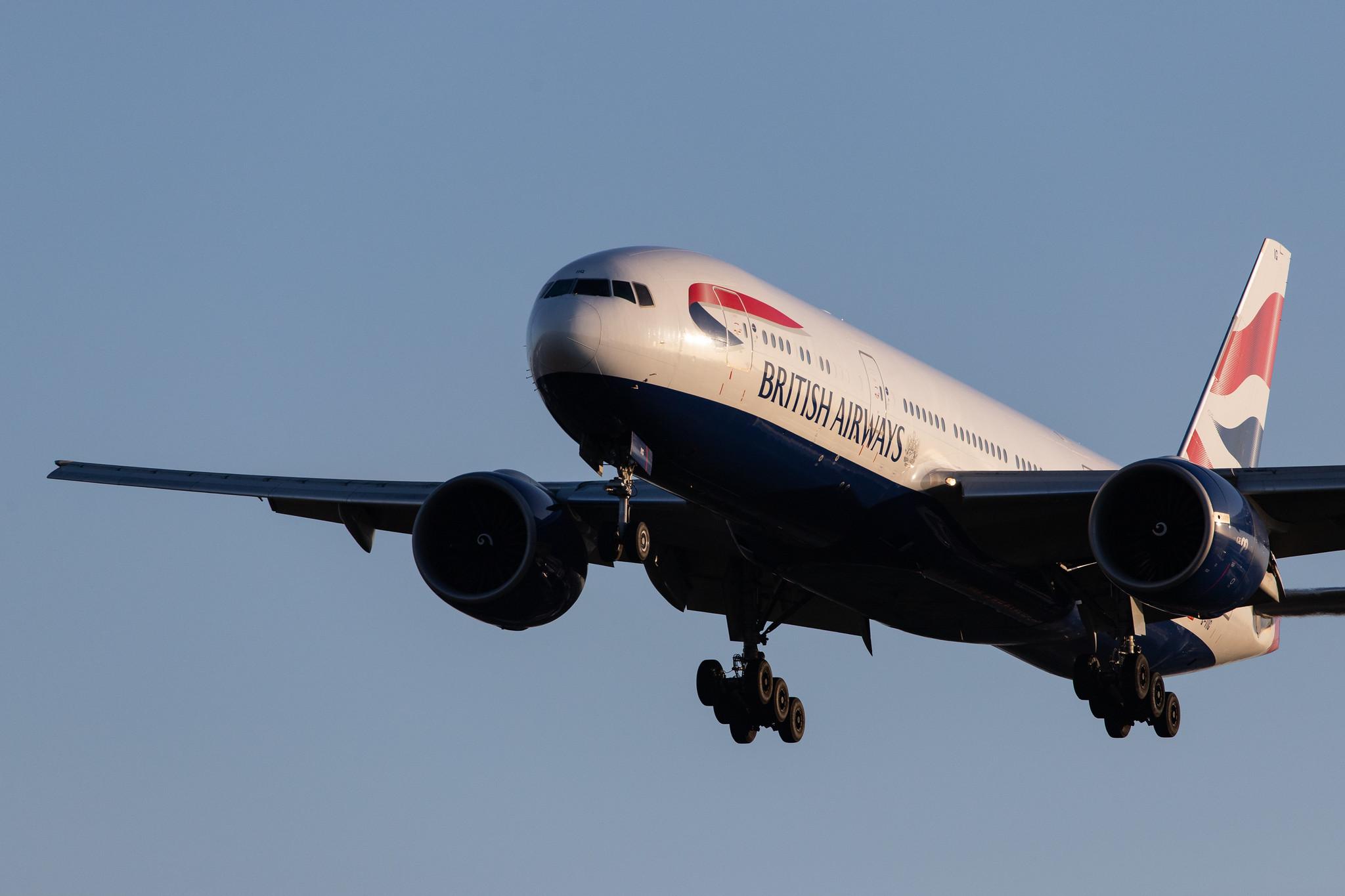 London Heathrow Airport: British Airways (BA / BAW) |  Boeing 777-236(ER) B772 | G-VIIG | MSN 27489