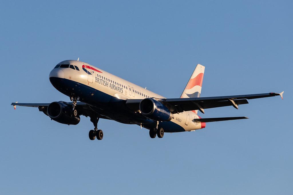 London Heathrow Airport: British Airways (BA / BAW) |  Airbus A320-232 A320 | G-EUUJ | MSN 1883