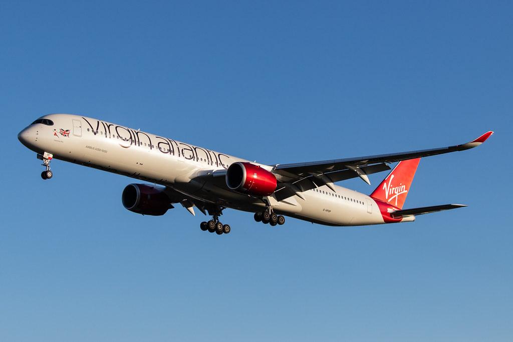 London Heathrow Airport: Virgin Atlantic (VS / VIR) |  Airbus A350-1041 A35K | G-VPOP | MSN 298