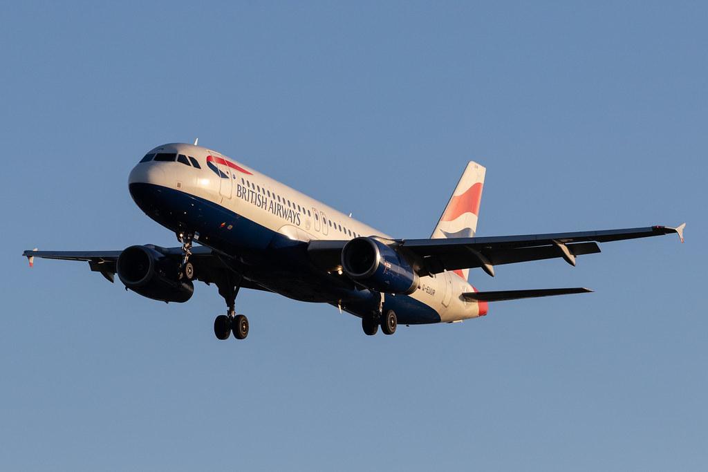 London Heathrow Airport: British Airways (BA / BAW) |  Airbus A320-232 A320 | G-EUUR | MSN 2040