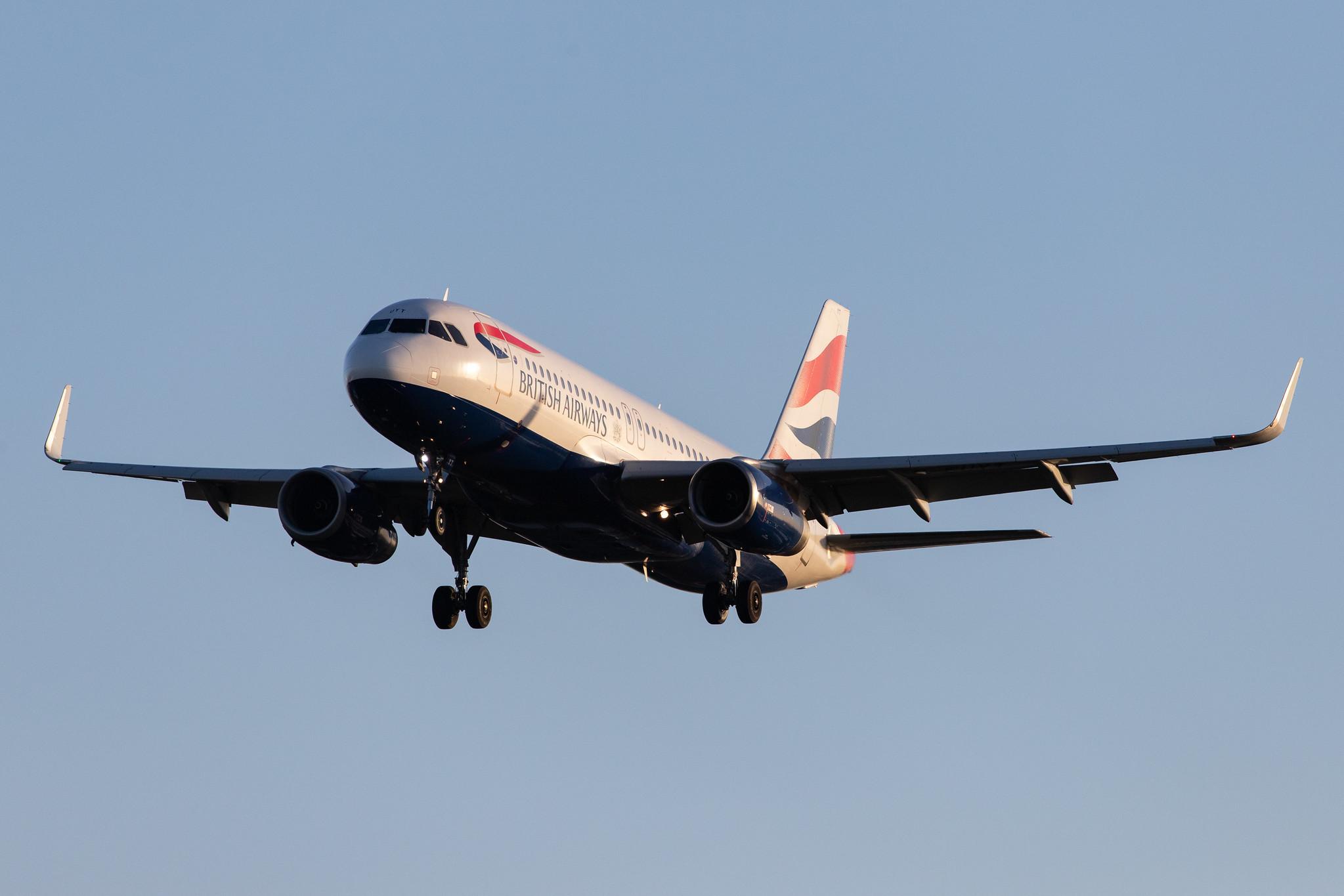 London Heathrow Airport: British Airways (BA / BAW) |  Airbus A320-232 A320 | G-EUYT | MSN 5985