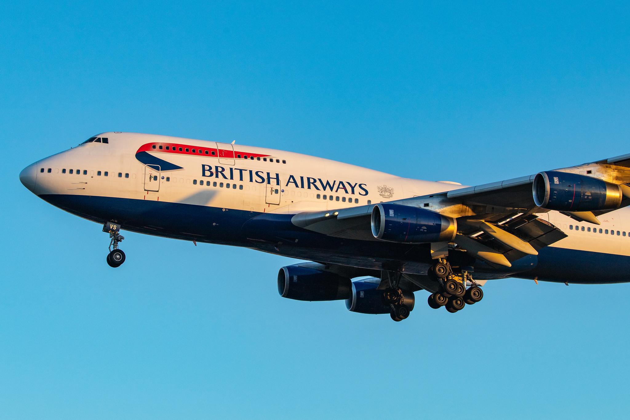 London Heathrow Airport: British Airways (BA / BAW) |  Boeing 747-436 B744 | G-CIVS | MSN 28851