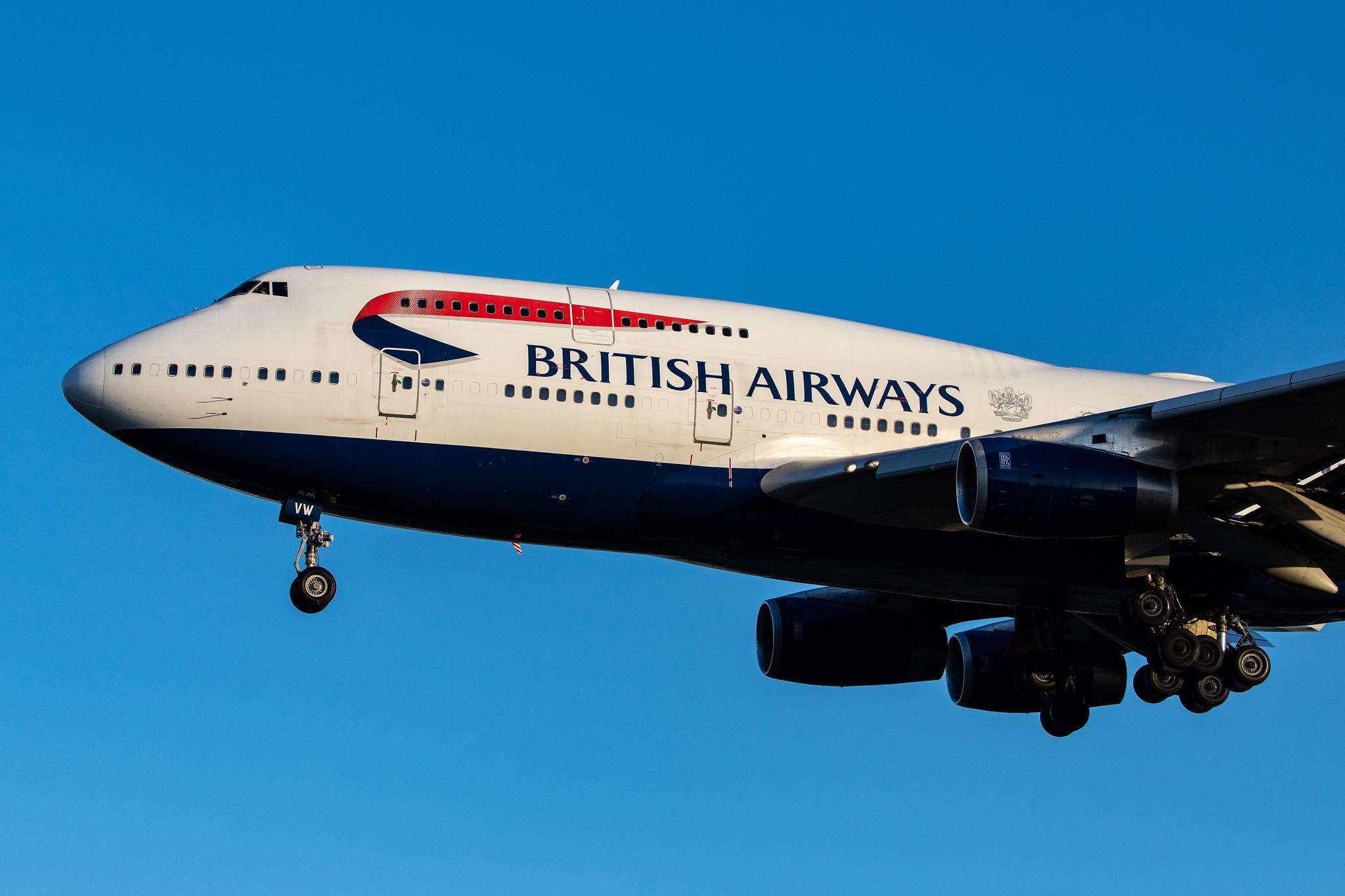 London Heathrow Airport: British Airways (BA / BAW) |  Livery: Oneworld Livery |  Boeing 747-436 B744 | G-CIVM | MSN 28700