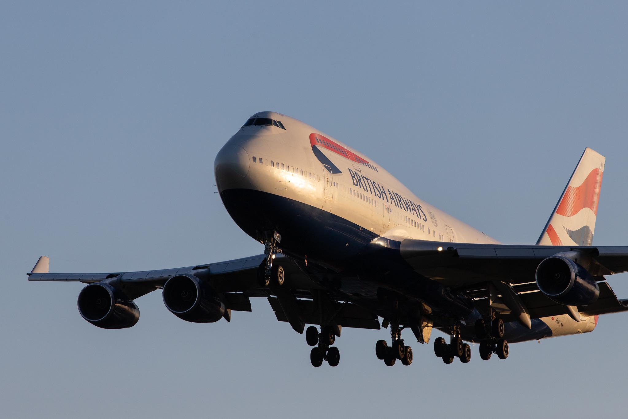 London Heathrow Airport: British Airways (BA / BAW) |  Boeing 747-436 B744 | G-CIVU | MSN 25810