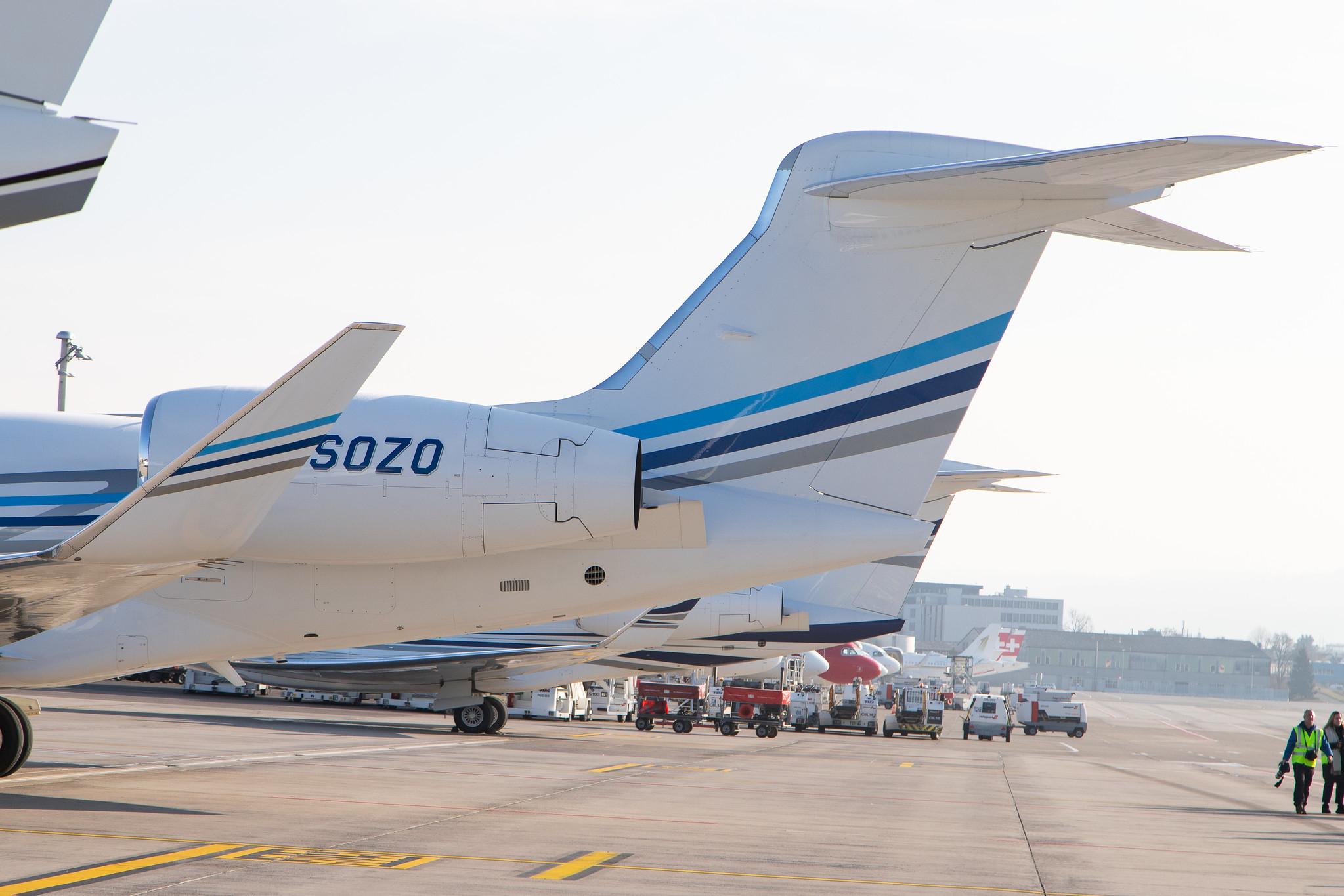 Flughafen Zürich: Private owner |  Gulfstream G650 GLF6 | M-SOZO | MSN 6134