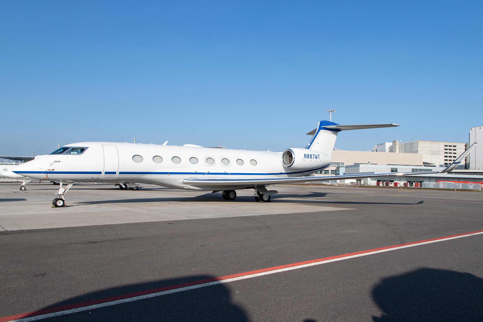 Flughafen Zürich: Private owner |  Gulfstream G650 GLF6 | N887WT | MSN 6124