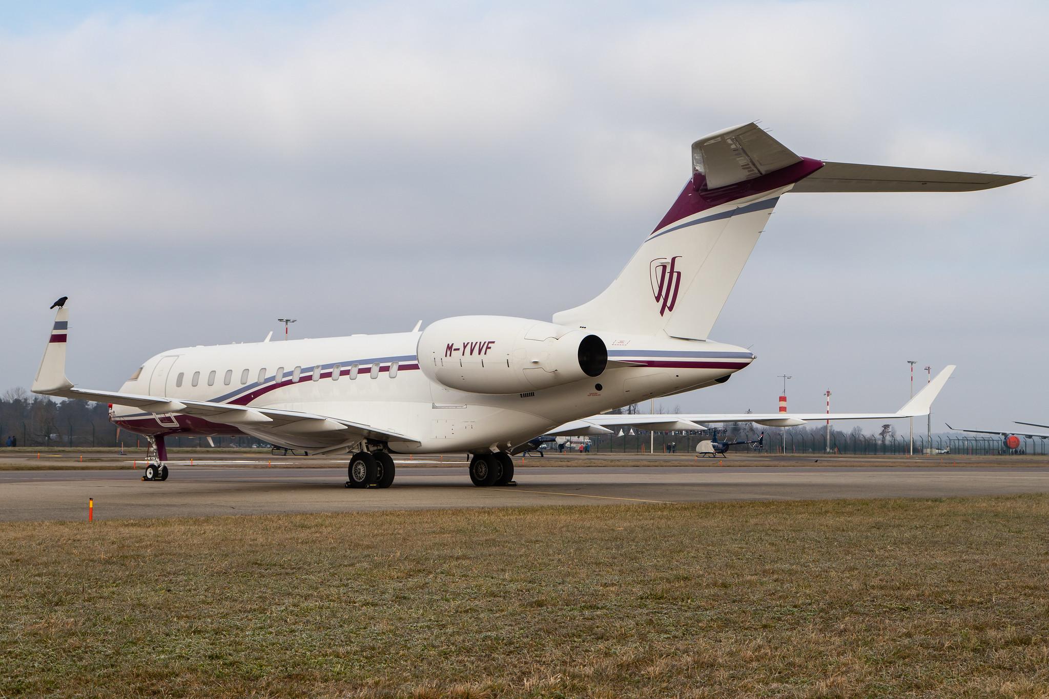 Flughafen Zürich: Global Jet Austria |  Bombardier Global 6000 GLEX | OE-LMA | MSN 9792