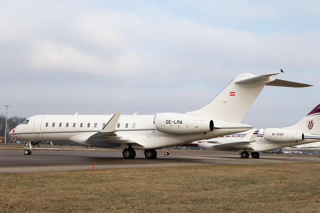 Flughafen Zürich: Global Jet Austria |  Bombardier Global 6000 GLEX | OE-LMA | MSN 9792