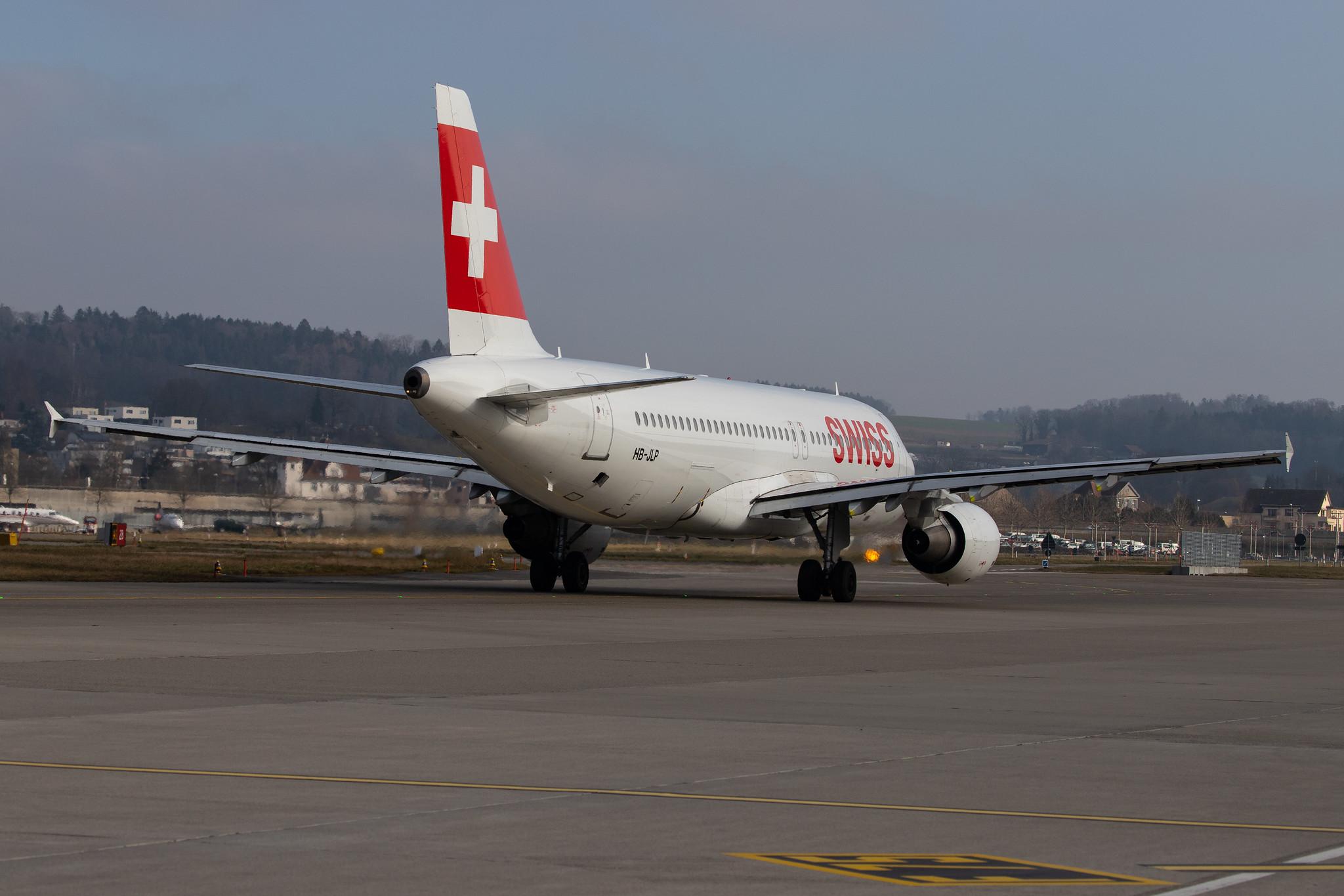Flughafen Zürich: Swiss (LX / SWR) |  Airbus A320-214 A320 | HB-JLP | MSN 4618
