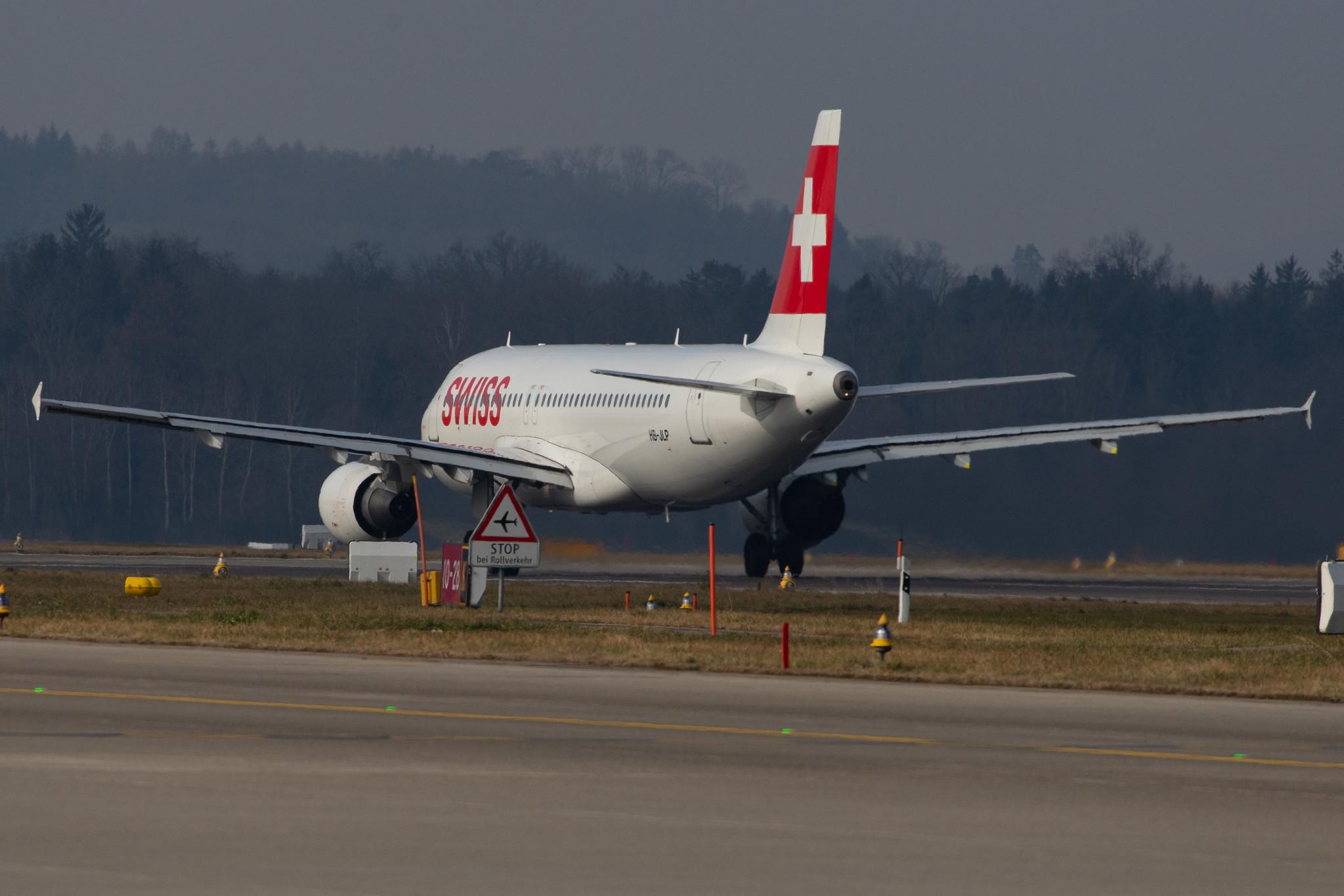 Flughafen Zürich: Swiss (LX / SWR) |  Airbus A320-214 A320 | HB-JLP | MSN 4618