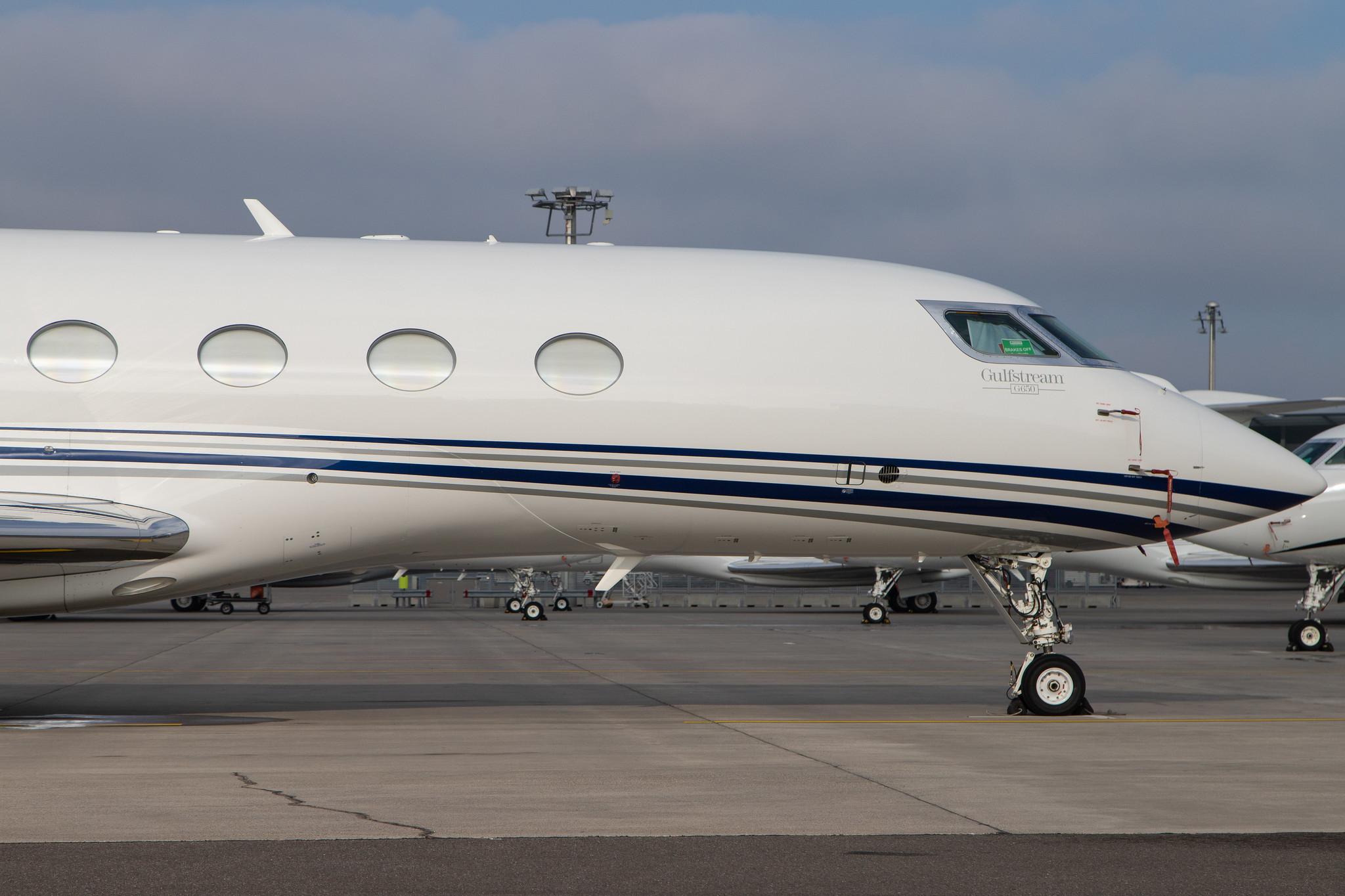 Flughafen Zürich: Jet Aviation Flight Services (/ JAS) |  Gulfstream G650 GLF6 | N1777M | MSN 6094