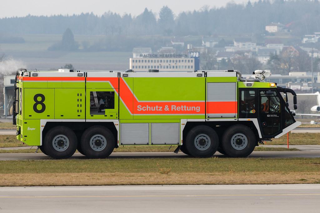Flughafen Zürich: Flughafenfeuerwehr Schutz & Rettung |
