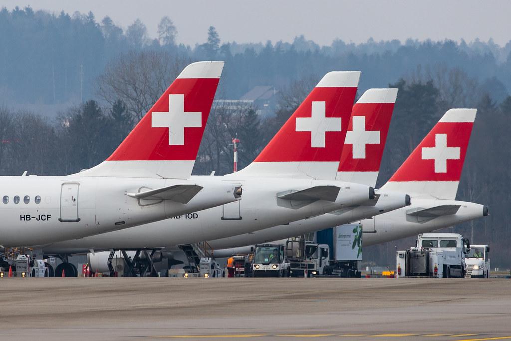 Flughafen Zürich: Vorfeld/Apron |