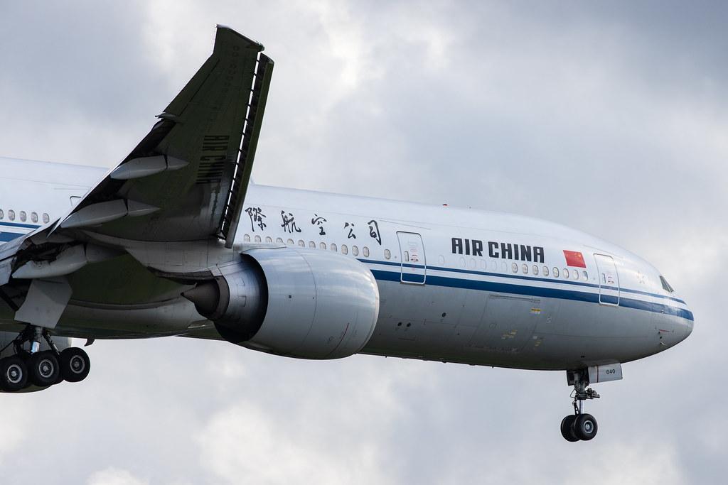 London Heathrow Airport: Air China (CA / CCA) |  Boeing 777-39L(ER) B77W | B-2040 | MSN 38680