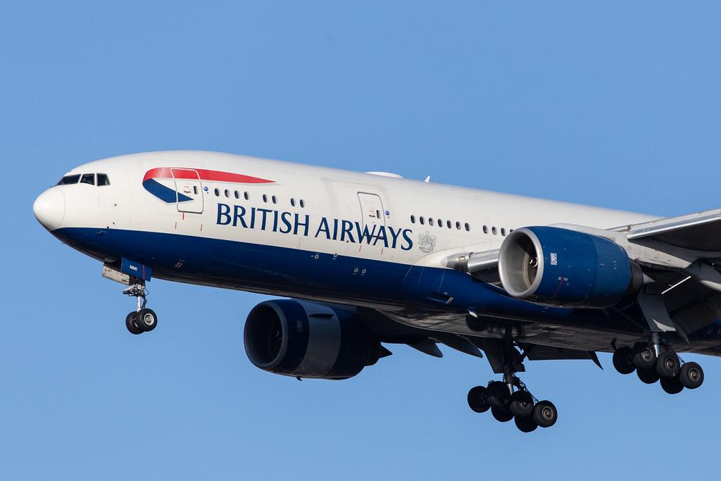 London Heathrow Airport: British Airways (BA / BAW) |  Boeing 777-236(ER) B772 | G-YMMI | MSN 30310