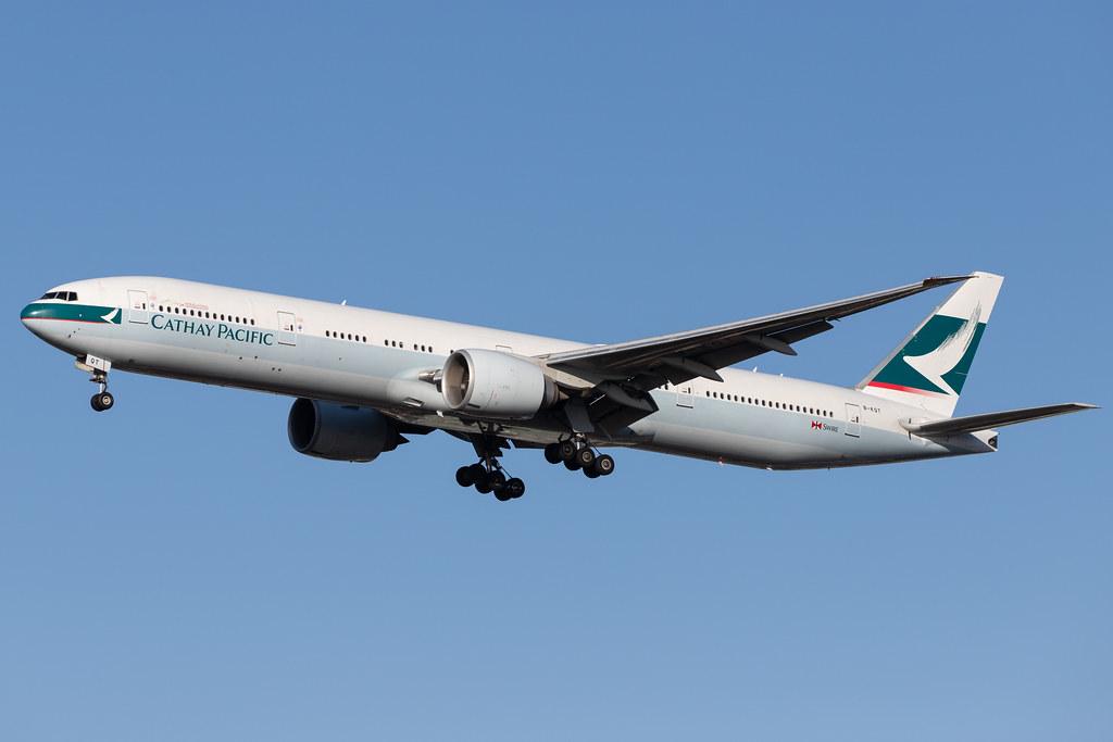 London Heathrow Airport: Cathay Pacific (CX / CPA) |  Boeing 777-367(ER) B77W | B-KQT | MSN 41766