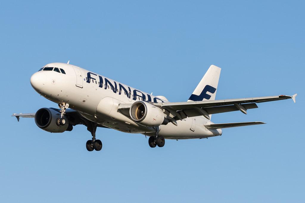 London Heathrow Airport: Finnair (AY / FIN) |  Airbus A319-112 A319 | OH-LVB | MSN 1107