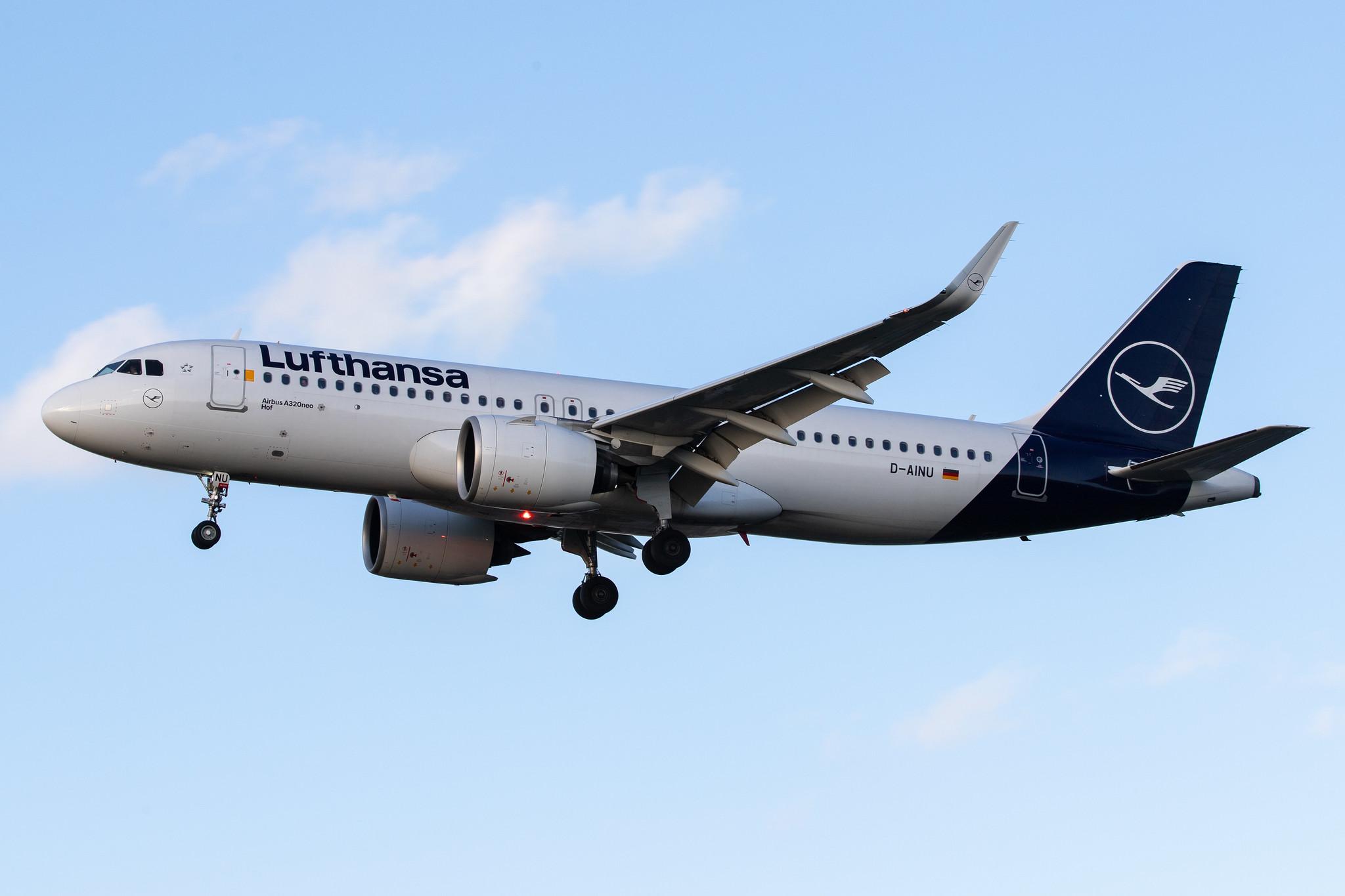 London Heathrow Airport: Lufthansa (LH / DLH) |  Airbus A320-271N A20N | D-AINU | MSN 8728
