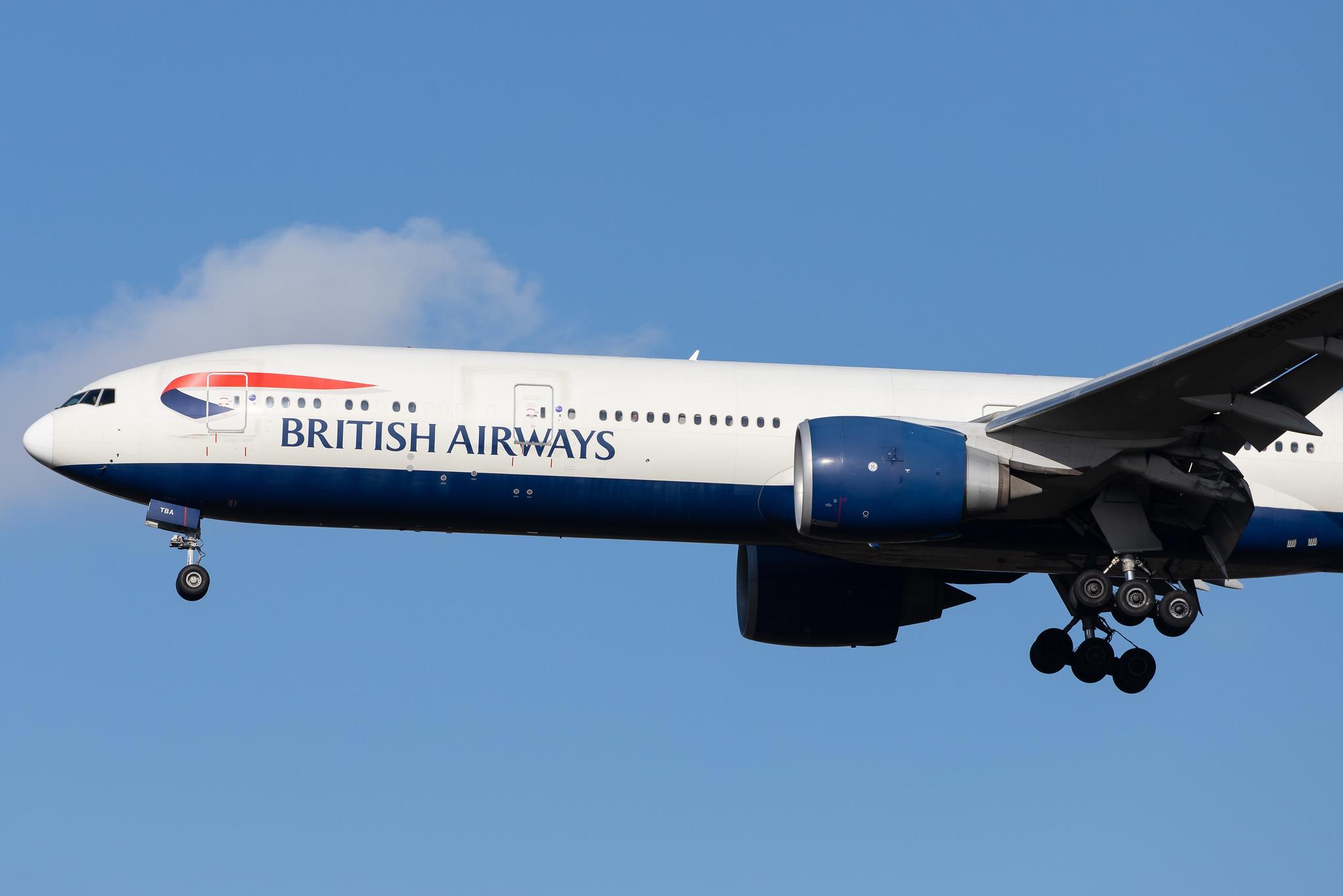London Heathrow Airport: British Airways (BA / BAW) |  Boeing 777-336(ER) B77W | G-STBA | MSN 40542