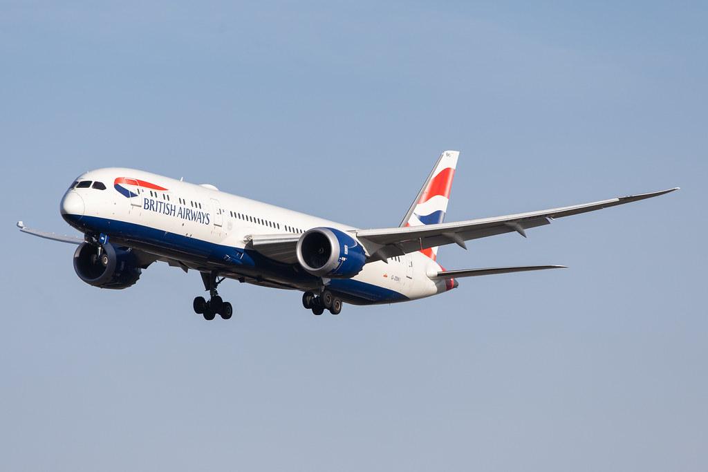 London Heathrow Airport: British Airways (BA / BAW) |  Boeing 787-9 Dreamliner B789 | G-ZBKI | MSN 38625