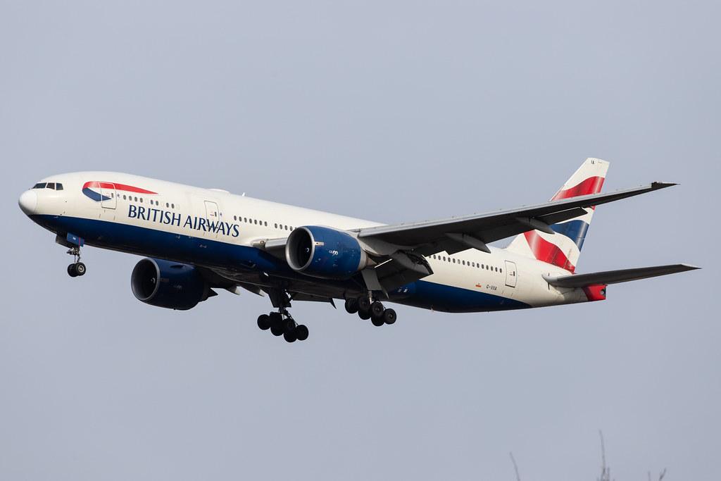 London Heathrow Airport: British Airways (BA / BAW) |  Boeing 777-236(ER) B772 | G-VIIA | MSN 27483