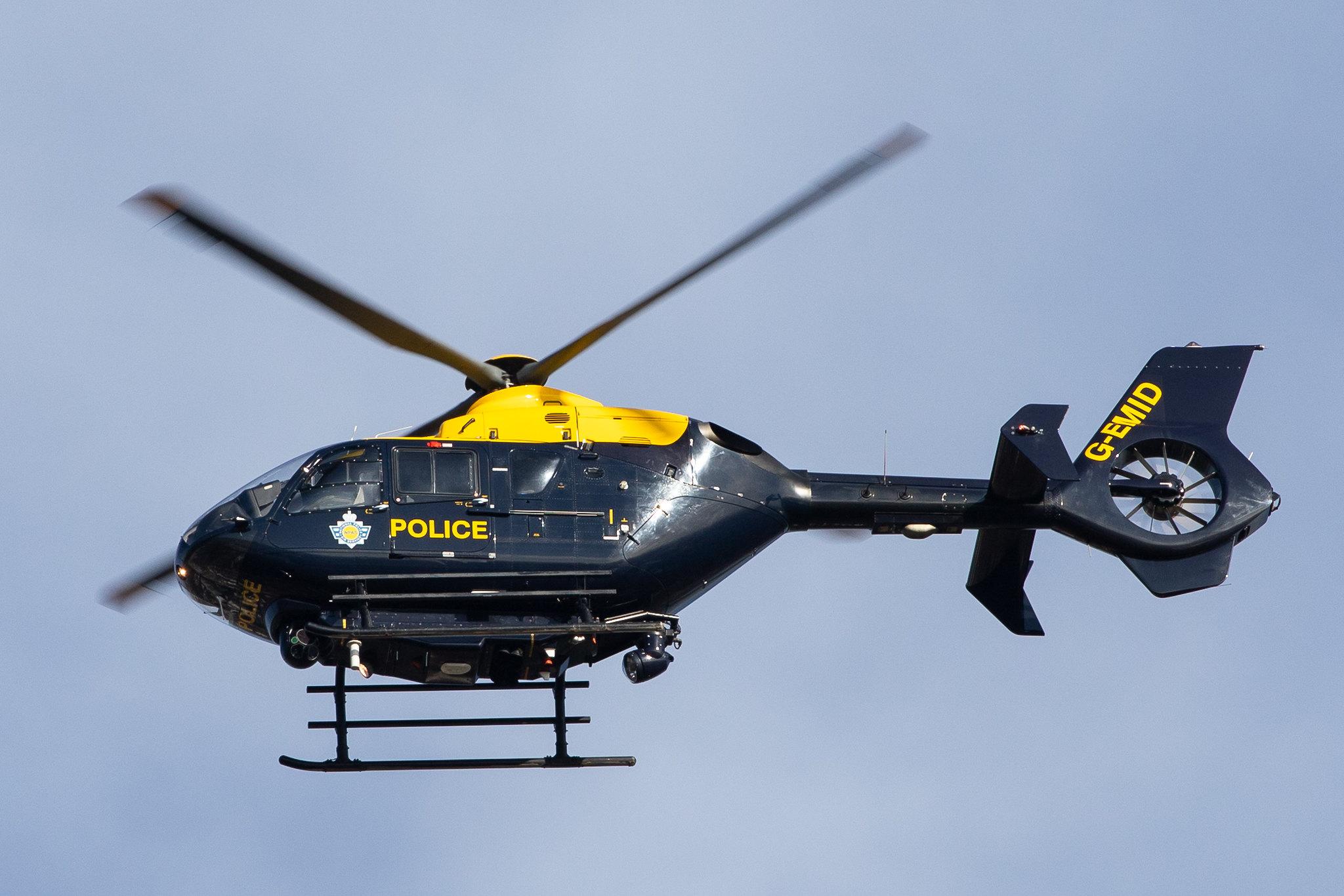 London Heathrow Airport: UK Police Aviation |  Airbus Helicopters H135 EC35 | G-EMID | MSN 0524