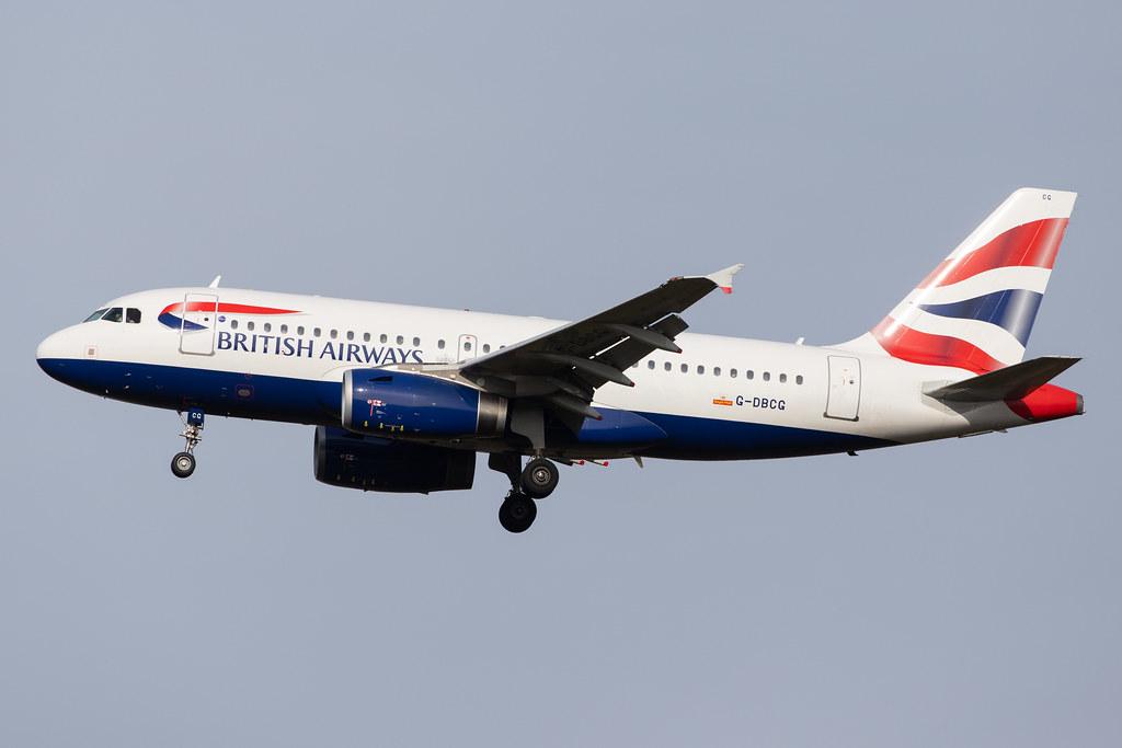 London Heathrow Airport: British Airways (BA / BAW) |  Airbus A319-131 A319 | G-DBCG | MSN 2694