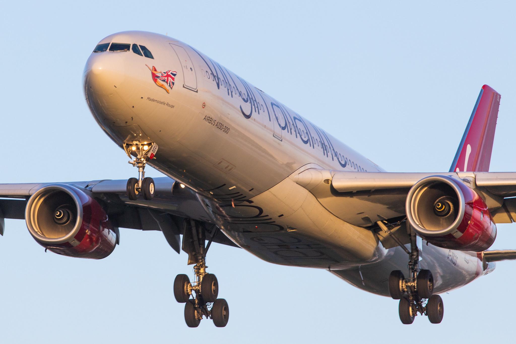 London Heathrow Airport: Virgin Atlantic (VS / VIR) |  Airbus A330-343 A333 | G-VKSS | MSN 1201