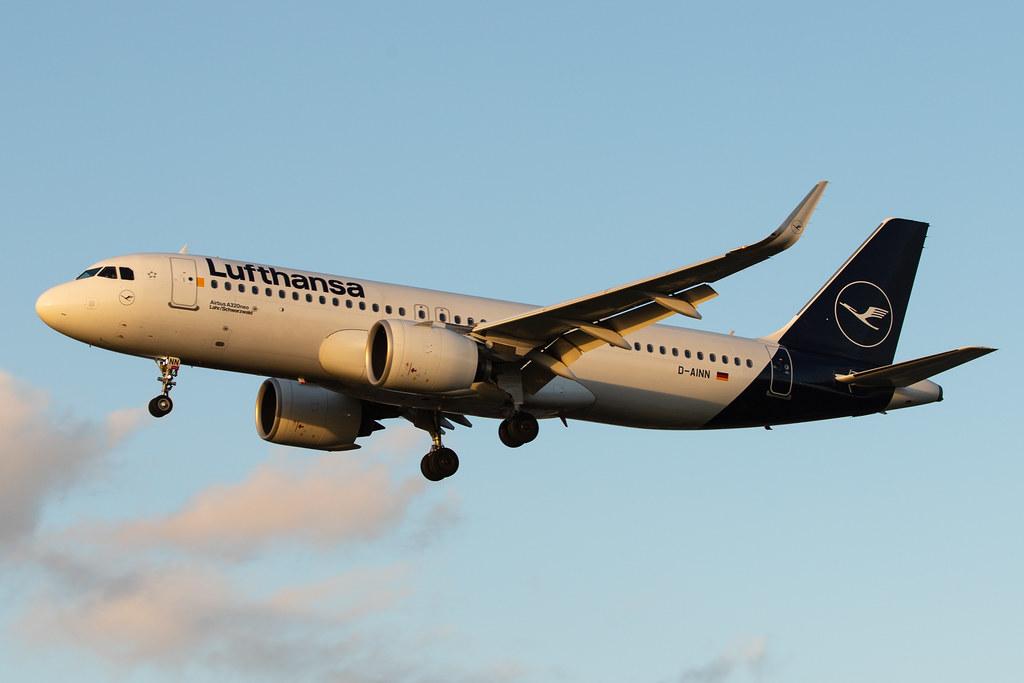 London Heathrow Airport: Lufthansa (LH / DLH) |  Airbus A320-271N A20N | D-AINN | MSN 8491