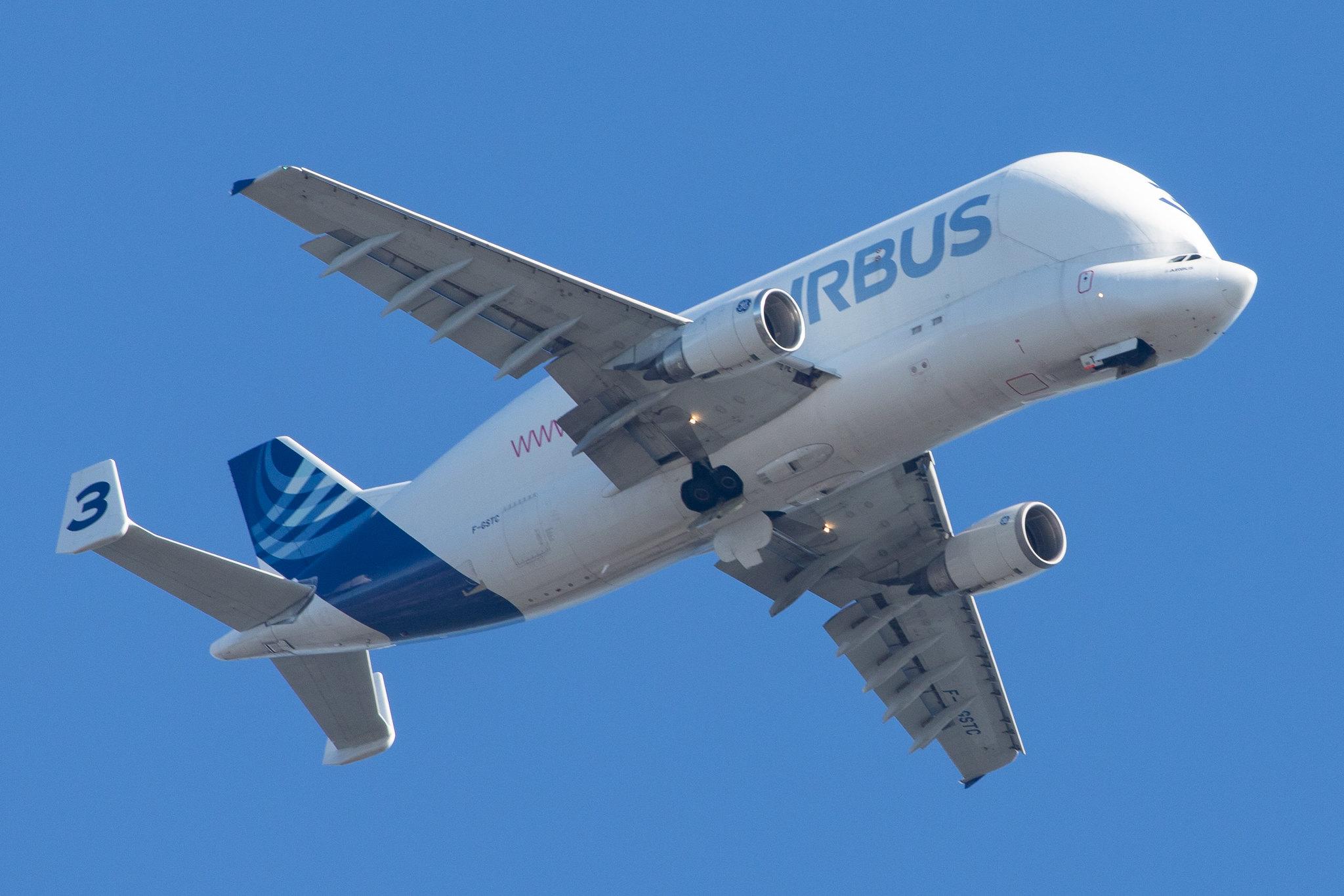 Hamburg Airport: Airbus Transport International (4Y / BGA) |  Airbus A300-608ST Beluga A3ST | F-GSTC | MSN 765