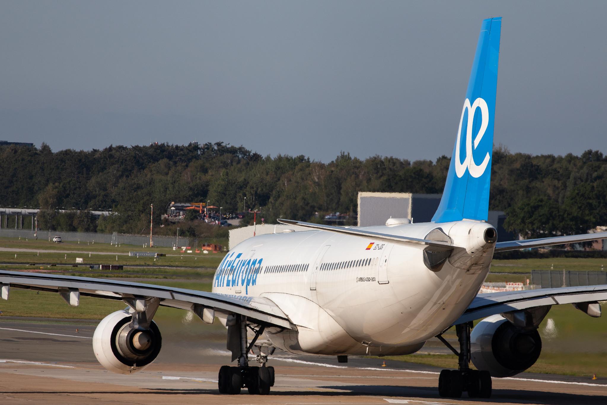 Hamburg Airport: Air Europa (UX / AEA) |  Airbus A330-202 A332 | EC-JQG | MSN 0745