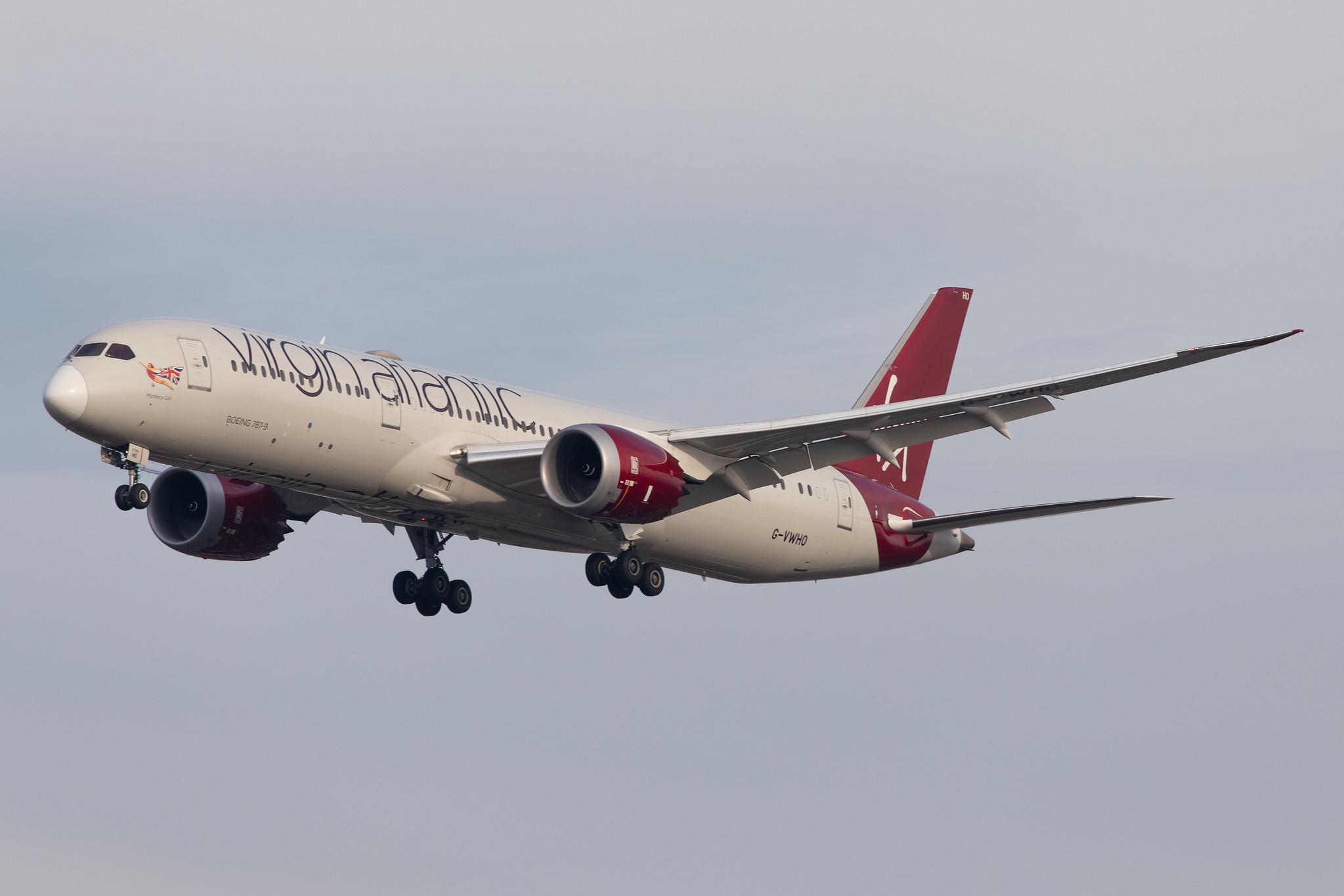 London Heathrow Airport: Virgin Atlantic (VS / VIR) |  Boeing 787-9 Dreamliner B789 | G-VWHO | MSN 37971