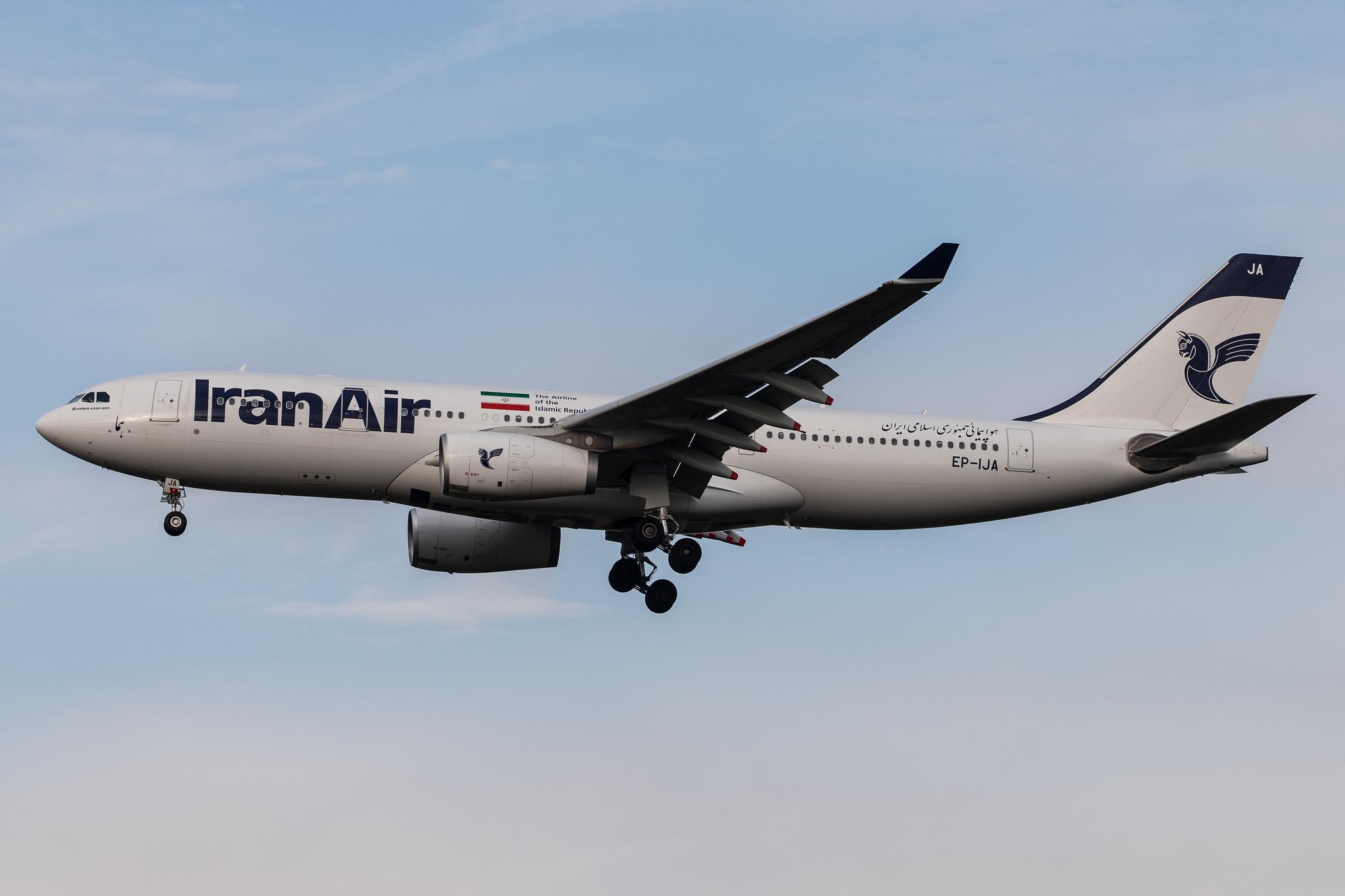 London Heathrow Airport: Iran Air (IR / IRA) |  Airbus A330-200 A332 | EP-IJA | MSN 1540