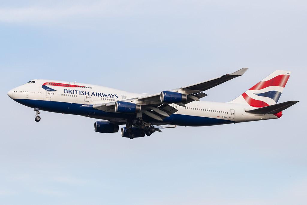 London Heathrow Airport: British Airways (BA / BAW) |  Boeing 747-436 B744 | G-CIVX | MSN 28852
