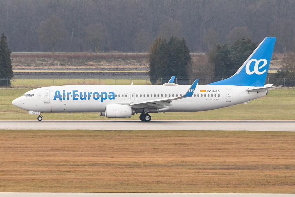 Munich Airport: Air Europa (UX / AEA) |  Boeing 737-85P B738 | EC-MPS | MSN 60587