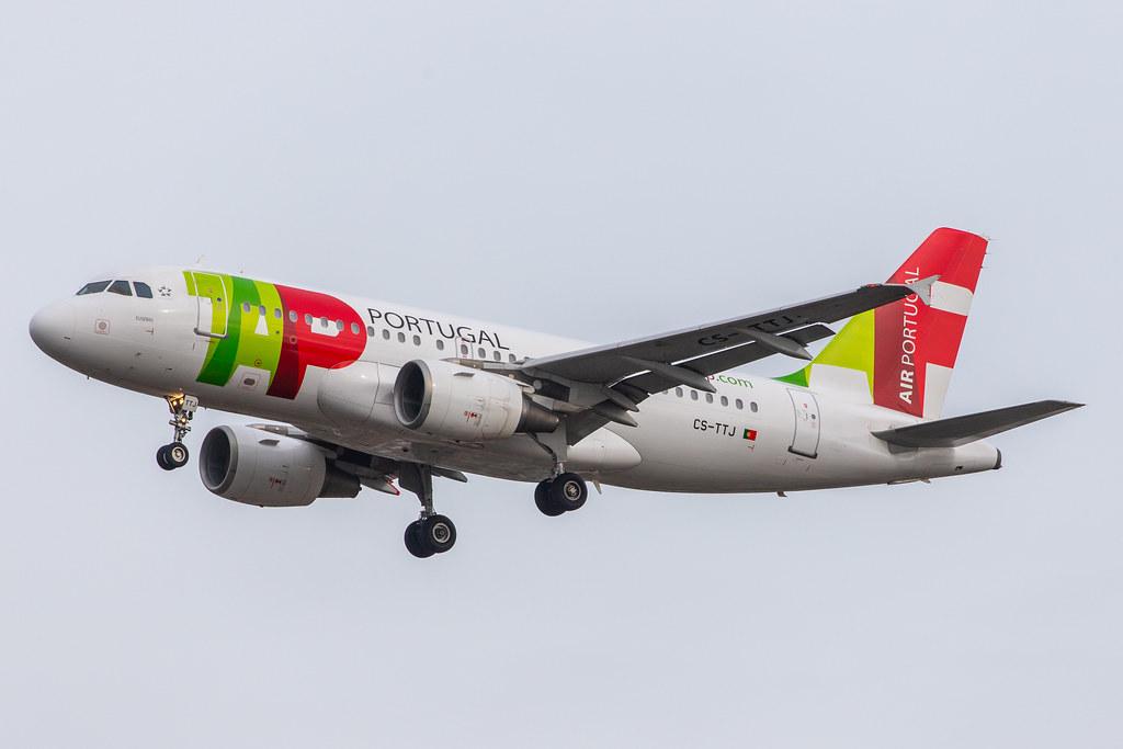 London Heathrow Airport: TAP Air Portugal (TP / TAP) |  Airbus A319-111 A319 | CS-TTJ | MSN 0979