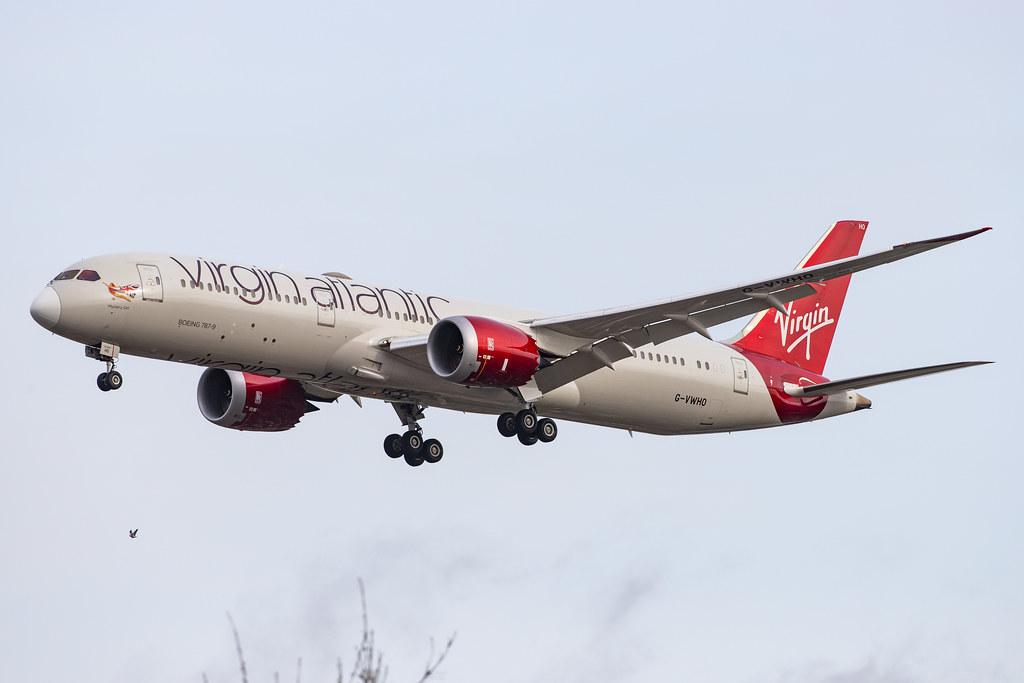 London Heathrow Airport: Virgin Atlantic (VS / VIR) |  Boeing 787-9 Dreamliner B789 | G-VWHO | MSN 37971