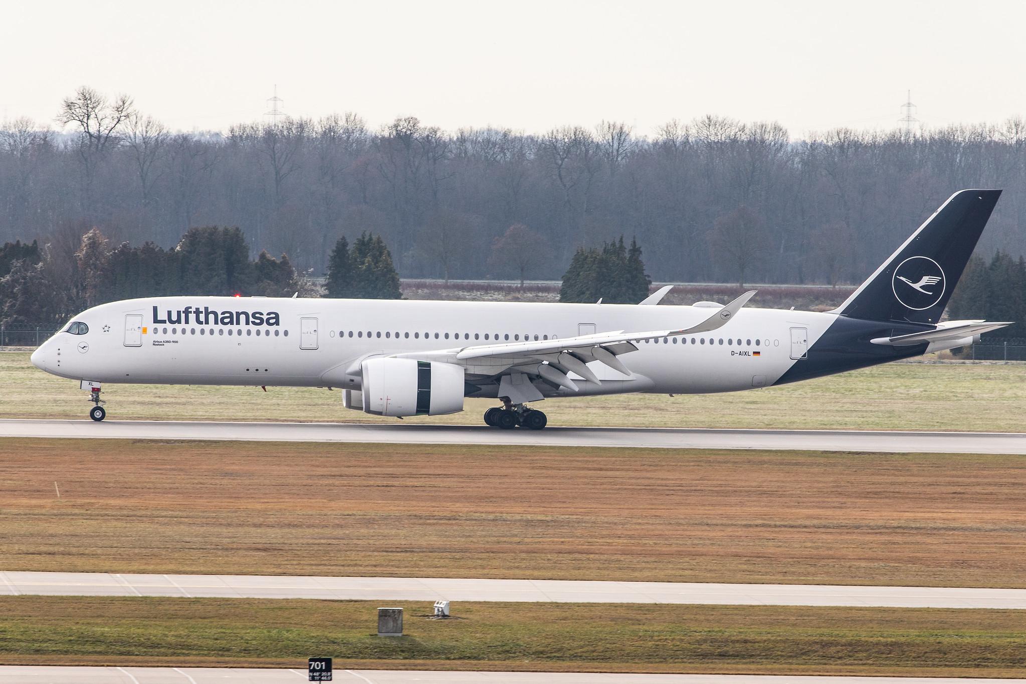 Munich Airport: Lufthansa (LH / DLH) |  Airbus A350-941 A359 | D-AIXL | MSN 255