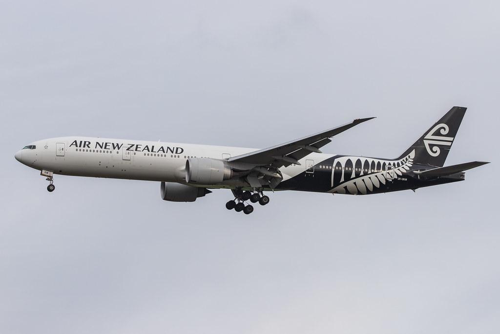 London Heathrow Airport: Air New Zealand (NZ / ANZ) |  Boeing 777-319(ER) B77W | ZK-OKM | MSN 38405