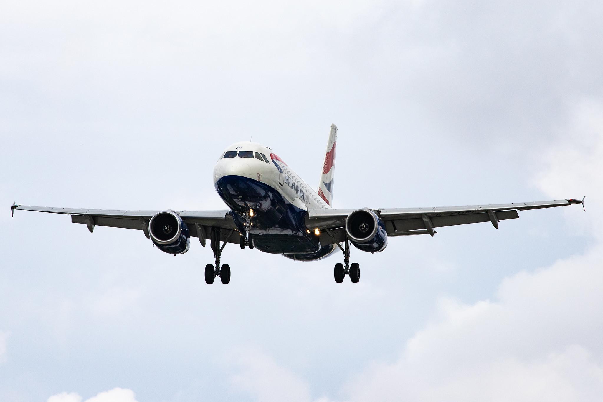 London Heathrow Airport: British Airways (BA / BAW) |  Airbus A319-131 A319 | G-EUPF | MSN 1197