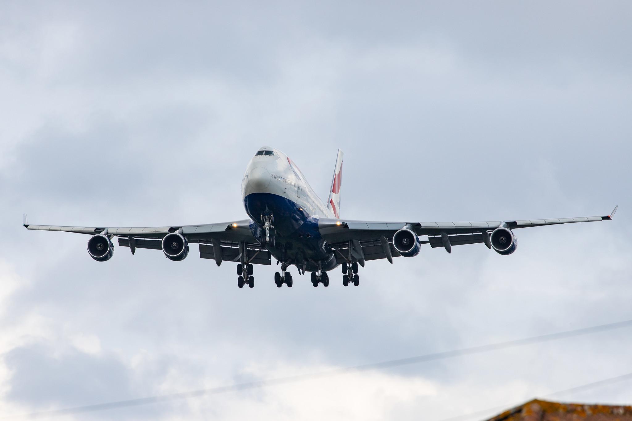 London Heathrow Airport: British Airways (BA / BAW) |  Boeing 747-436 B744 | G-BYGD | MSN 28857