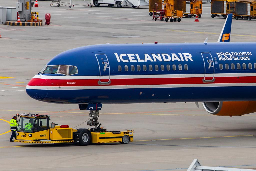 Munich Airport: Icelandair (FI / ICE) |  Boeing 757-3E7 B753 | TF-ISX | MSN 30179