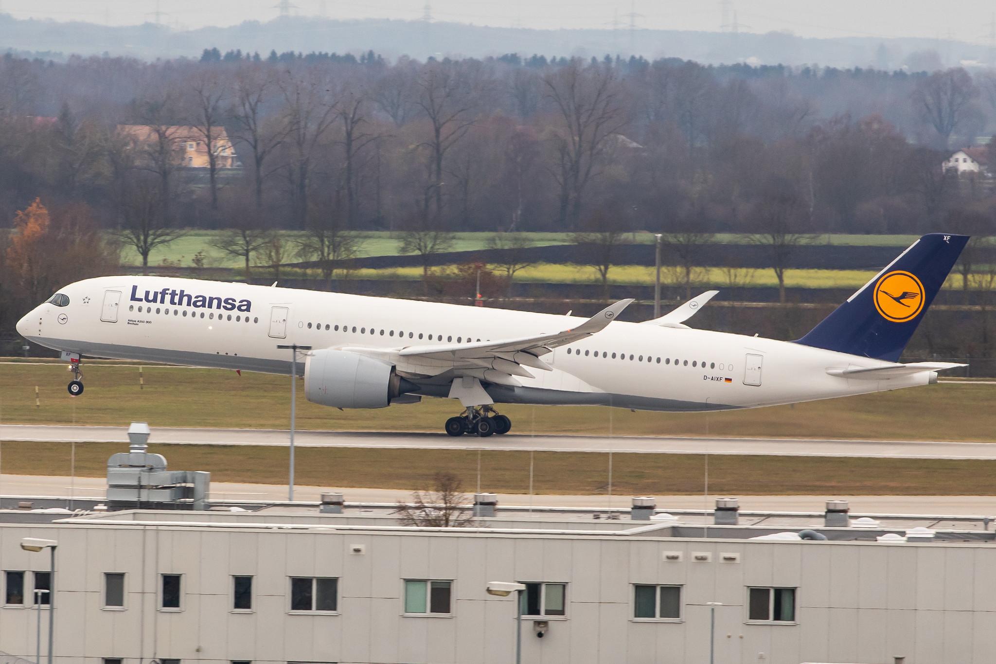 Munich Airport: Lufthansa (LH / DLH) |  Airbus A350-941 A359 | D-AIXF | MSN 146