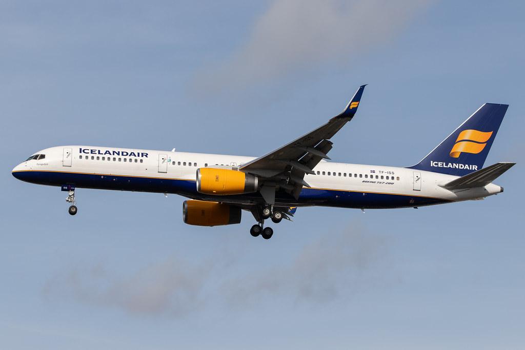 Flughafen Berlin Tegel (TXL): Icelandair (FI / ICE) |  Boeing 757-223 B752 | TF-ISS | MSN 27447