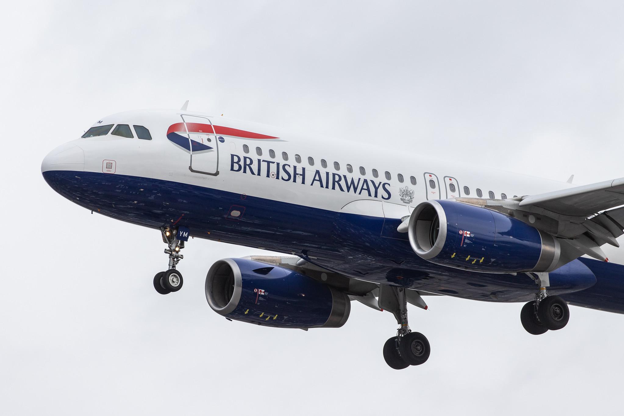 London Heathrow Airport: British Airways (BA / BAW) |  Airbus A320-232 A320 | G-EUYM | MSN 4791