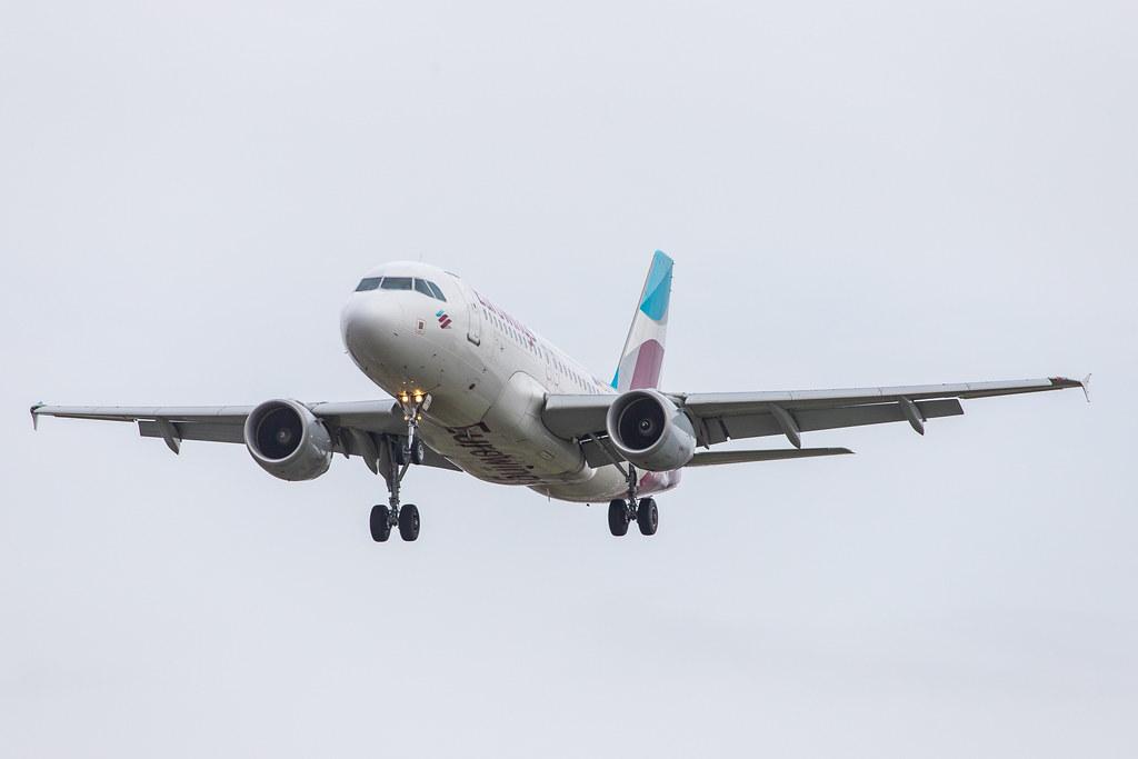 London Heathrow Airport: Eurowings (EW / EWG) | Operator: Germanwings |  Airbus A319-112 A319 | D-ASTX | MSN 3202