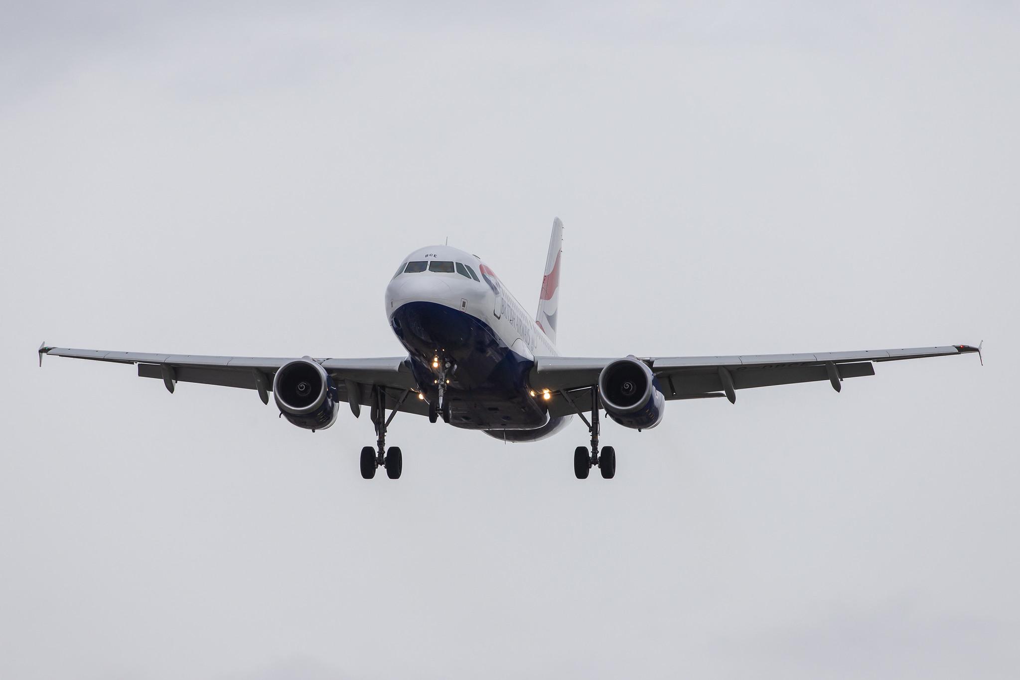 London Heathrow Airport: British Airways (BA / BAW) |  Airbus A319-131 A319 | G-DBCE | MSN 2429