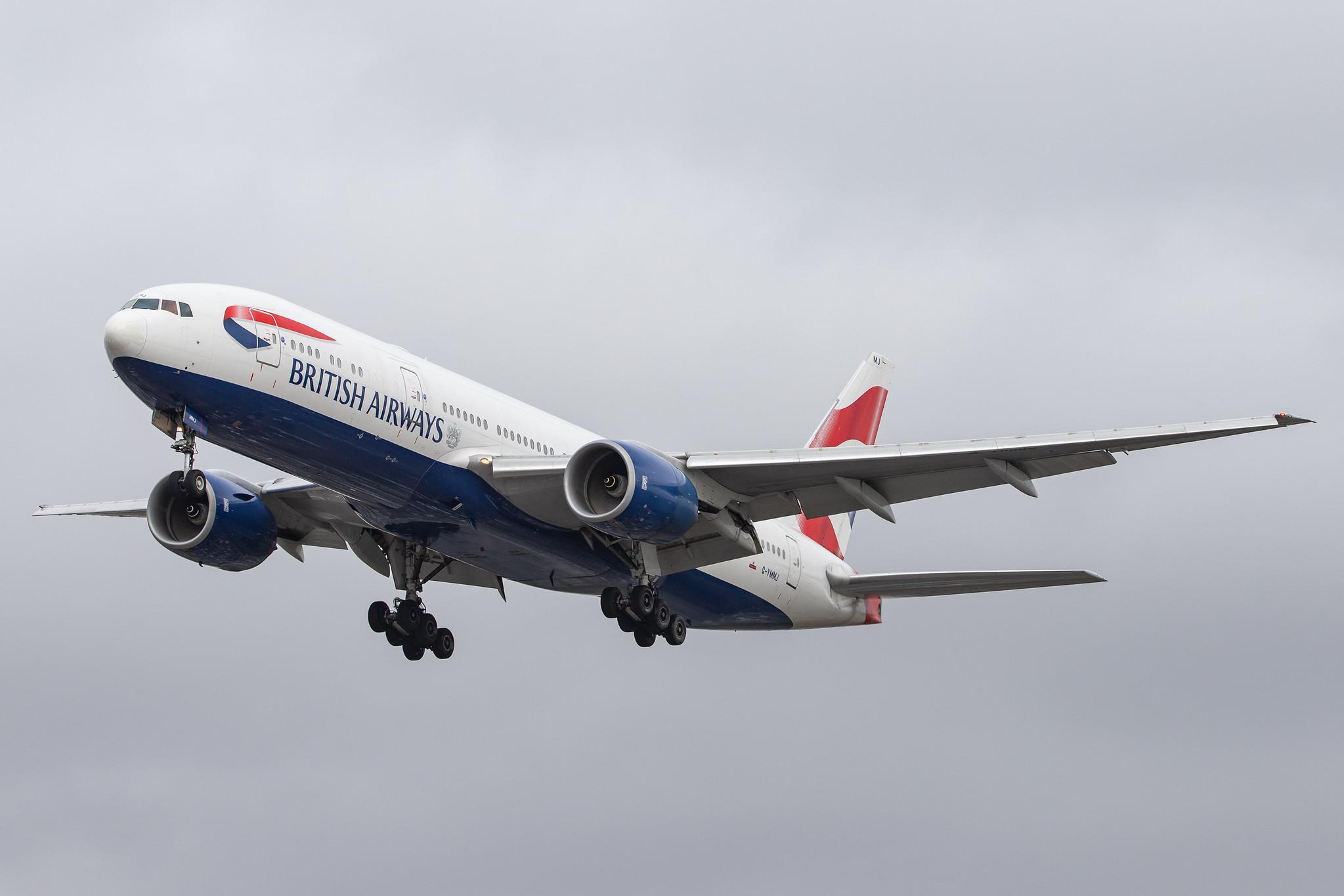 London Heathrow Airport: British Airways (BA / BAW) |  Boeing 777-236(ER) B772 | G-YMMJ | MSN 30311